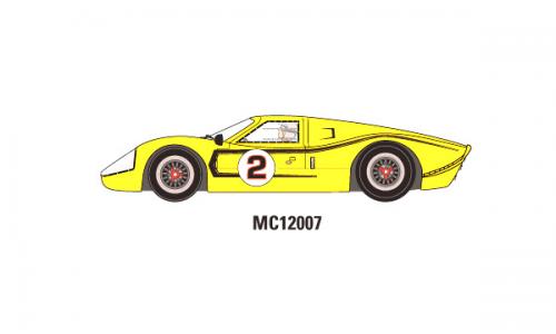 MRRC Ford GT 40 MK IV yellow  # 2